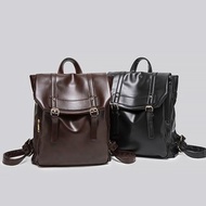 復古學院風雙肩包 2026 新款大容量通勤背包大學生書包