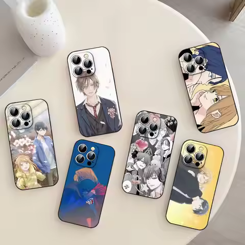 My Love Story Y-Yamada K-Kun Lv999 Nueva Armadura Teléfono Para For IPhone11 12 13 14 15 16 17 Pro M