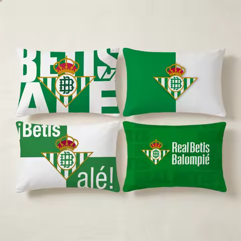 R-Real Football Club B-Betis cushion cover Hit Product Home Sofa living Room Double-sided Soft Decor