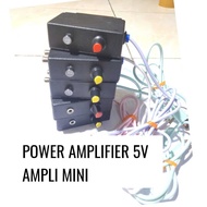 AEBRAND MINI AMPLIFIER MINI STEREO POWER/ 5 VOLT - MINI BLUETOOTH AMPLIFIER 5V - MINI PAM8403 STEREO