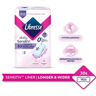 LIBRESSE Daily SensitiV Longer & Wider Liner 19cm 30S Pantyliner