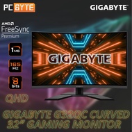 Gigabyte Curved VA Gaming Monitor (32" G32QC QHD/2560x1440/165hz/1ms/1500R)