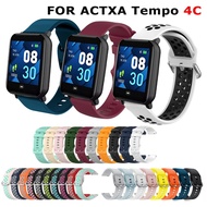 Silicone Strap Wristband For Actxa Tempo 4C Sports Wristband Replacement Strap Watch Band Actxa Temp