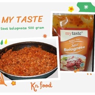 My Taste Bolognaise Sauce 500 gr - Sauce Spaghetti my Taste Sauce bolognes spaghetti spaghetti spagh