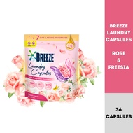 Breeze Fragrance Beads Capsule Detergent Rose 36's