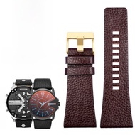 ขนาดใหญ่ขนาดของแท้ หนัง นาฬิกาสําหรับชาย Universal Friday ดีเซลนาฬิกา สายคล้อง 26 27 28 30 32 มม.Mat