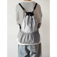Unisex Nylon Mesh Drawstring Mesh Backpack 9451