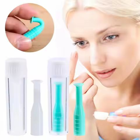 5Pcs Hard Lens Silicone Insertion Tool Scleral Lens One-piece Plunger Remover Solid Shaping Rigid St