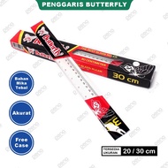 / ruler/ ruler 30cm/ 20cm BUTTERFLY