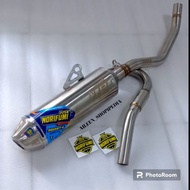 knalpot Rocket 4 Bore Up Crf 150 Klx 150 SupermotoNORIFUMI