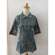 WOMEN'S OFFICE BATIK 3⁄4 BLOUSE - 477JM12 AVAILABLE SIZEBIG (6B1E)