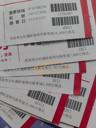 全國電子提貨券 21000元