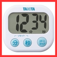 TANITA Digital Timer Big Look White TD-384-WH 【Direct from Japan】