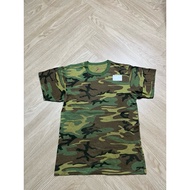 (Size M) Chest 19 Length 26.5 Authentic US Army Navy Air Force USMC Camouflage T-Shirt Military Prin