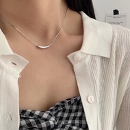 succbelive - silver/gold pipe necklace สร้อยคอเงินแท้ S92.5 ปรับขนาดได้
