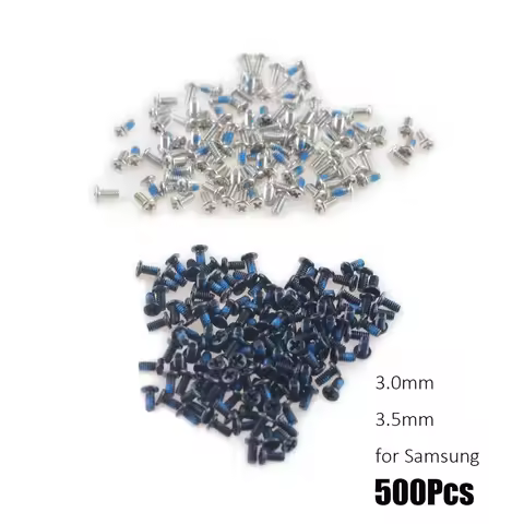 500PCS 1.4*3.0mm Screws Replacement For Samsung Galaxy A50 A40 A51 A80 A90 A11 A71 A30 A20 3.5mm Ins
