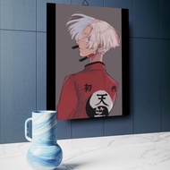 poster frame kayu izana kurokawa tokyo revengers hiasan kamar dinding - izn6 20x30cm (a4)