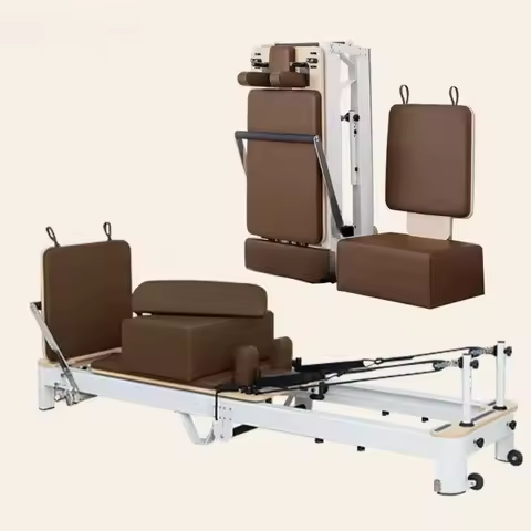New Pilates Reformer Aluminum Reformer Nice Price Fold up Reformer Pilates Bed Professional Folding 