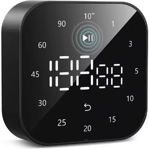 NEW Digital Kitchen Timer,10s/1/3/5/10/15/20/25/30/45/60/90 Minutes Magnetic Countdown Timer, 199Min