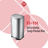 12-35L EKO DELLA Stainless Steel Pedal Bin with Soft Close /Step Bin/Trash Can/Dustbin/Rubbish/Waste