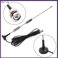 ❤️VHF UHF Ham Radio Antenna Amateur Radio Mobile Radio Scanner Antenna BNC[my]