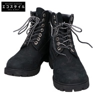 Louis Vuitton x Timberland 2024 6吋Monogram壓紋皮革踝靴，美國尺寸7碼 [二手]