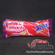 ES KRIM GLICO WINGS ICE CREAM WAKU WAKU SODA STROBERI 65ML