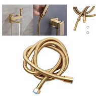 304 GOLD 120cm Stainless flexible shower hose-GOLD shower Bidet toilet flexible 1.2 Meters