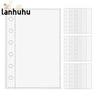 LANHUHU A7 Binder Pages,  6-Ring Card Protector Sleeves, A7 Binder Refill