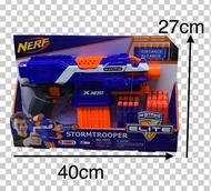 ELITE NERF X HERO Stormtrooper Soft Bullet Blaster N-Strike w/ Soft Darts