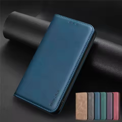 Luxury Magnetic Flip Leather Phone Case For Motorola Moto G77 G67 G17 G06 G86 Power G56 G66Y G66J 5G