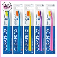 CURAPROX Toothbrush CS5460 Color Blister Pack 5,460 Flocked Hairs Ultra Soft (Assorted, Set of 5)