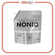 獅王｜NONIO +care 無口氣美白漱口水 Refill補充裝 (950ml) 草本薄荷【平行進口產品】