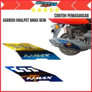 Cover Nmax New Exhaust Garnish Nmax New Exhaust Cover Garnish