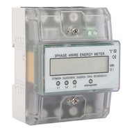 Digital kWh Meter 3Phase 10/100A 240/415v / Three Phase kWh Meter