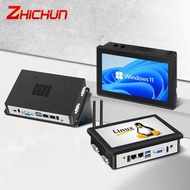 Customized Industrial PC 512G 7/15.6/19/21/32 Inch All in One Pc Ip65 Linux Win10 Monitor PC Wall Mo