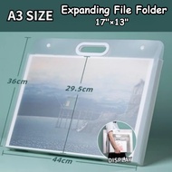 A3 Expanding File Folder Art Portfolios oslo Paper Organizer Drawing Bag 11"x17"
