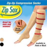 Zip Sox ถุงเท้ามีซิป กระชับน่องบำรุงขาลดเส้นเลือดขอด บวมน้ำ ถุงเท้า แก้ปวด ใส่สบาย ถุงเท้า เพื่อ สุขภาพ ถุงน่อง เส้นเลือด ขอด ถุงเท้า เส้นขอด ถุงน่อง รัด เส้นเลือด ขอด