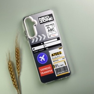 Samsung Galaxy A05 A05s Latest Model Case - Ticket Motif Case - Aesthetic Hologram Softcase
