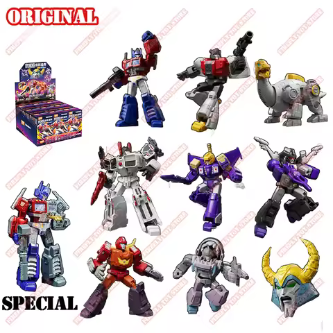 Original Transformers ONE Animation Movies Peripheral Assembled Toys Galaxy 8th Metroplex Movable Mo