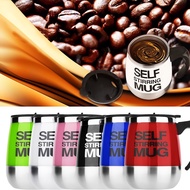 Durable Electric Auto Mixing Stainless Steel Cup Milk Hot Chocolate Coffer Mixer Large Capacity 450m