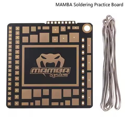 High Quality DIATONE MAMBA Soldering Practice Board 49X49X1.6mm for FPV Beginner New Pilots Improvin
