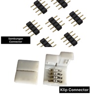 Led Strip connection Connector 4 Pin RGB LED Connector for 3528 2835 5050 RGB RGBW color Connector