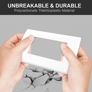 1-Gang Decorator Wall Plate Switch Cover Receptacle Outlet Cover Plates for Light Switches, Dimmers,