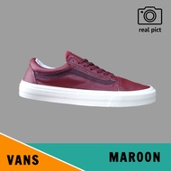 MARAMA SEPATU VANS01 OLD SCHOOL LEATHER KULIT PREMIUM HIGH QUALITY