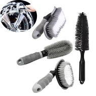 Car Cleaning Brush Set-Tire Brush+Wheel Brush Wheel Steel Rim Cleaning Tool