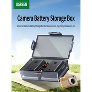 UGREEN camera battery storage box suitable for Sony fz100/fw50 Canon e17/e6nh Nikon enel25/enel15C F