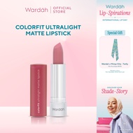 Wardah Colorfit Ultralight Matte Lipstick | Lightweight Lipstick, Soft Powdery Matte Finish, Last Up