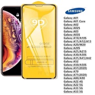 🔥🔥 ฟิล์มกระจก Samsung แบบเต็มจอ 9D ของแท้ ทุกรุ่น ! Samsung A71|A50|A30|A22|A20|A10|A7|A8|J7|J4 กาวเ