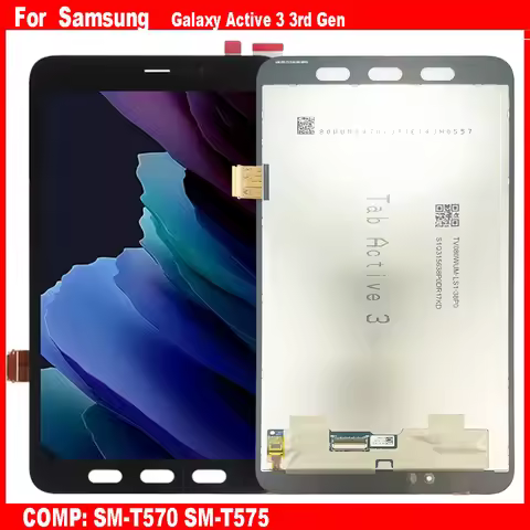 New For Samsung Galaxy Tab Active 3 3rd Gen T570 T575 SM-T570 SM-T575 LCD Display Touch Screen Digit